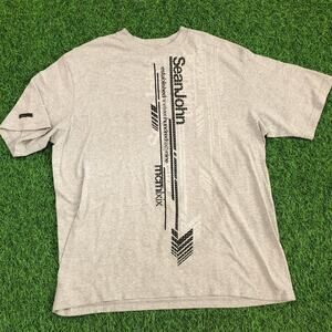 Men's Grey Sean John Graphic Tee